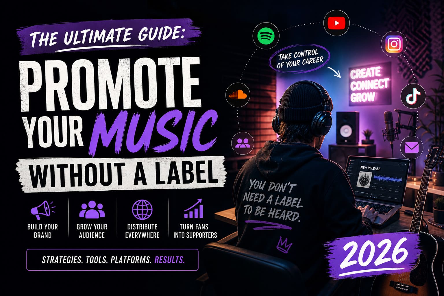 The Ultimate Guide: Promote Your Music Without a Label (2026)