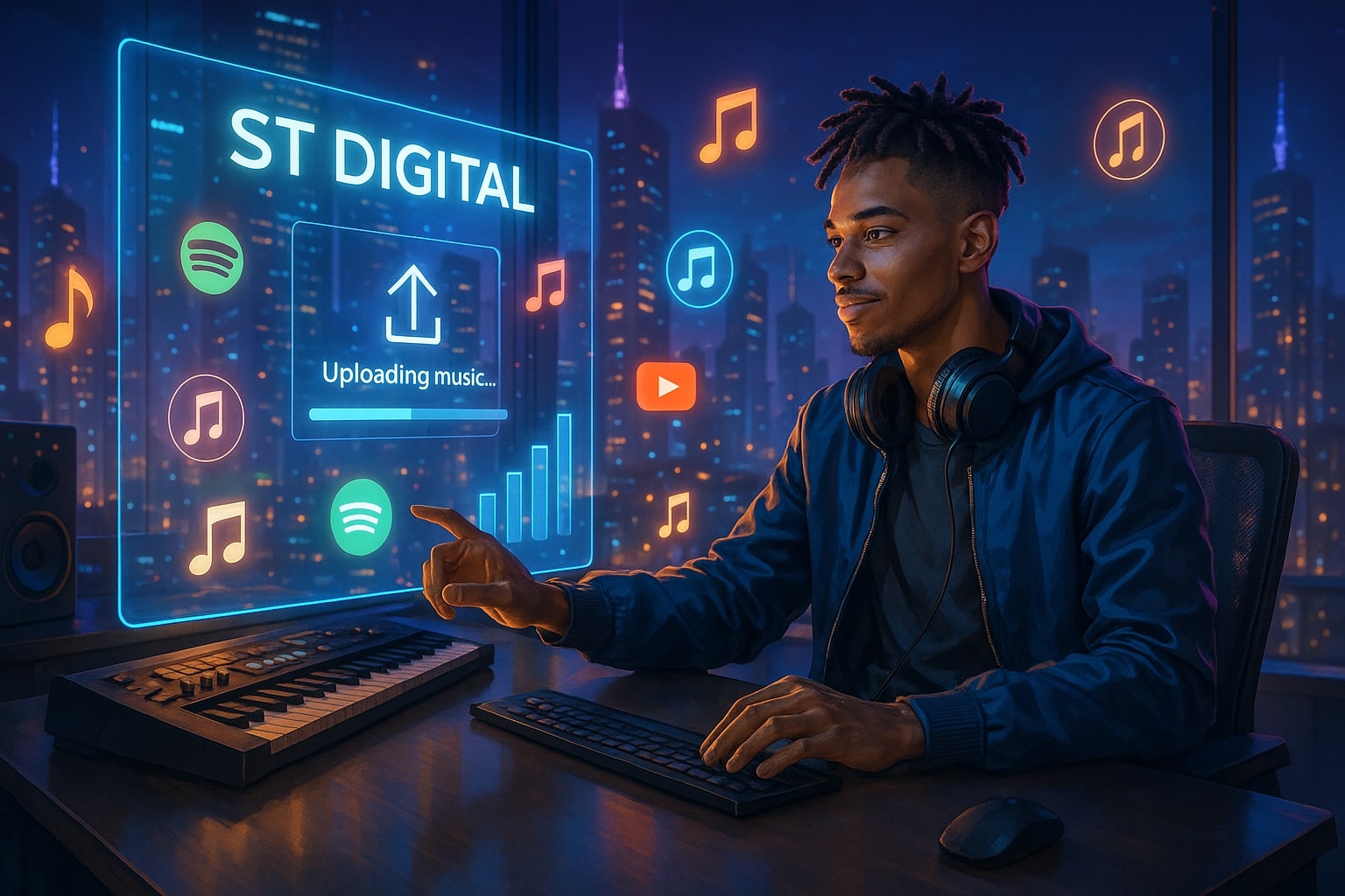 Distribute Your Music Like a Pro: Why Artists Are Choosing ST Digital in 2025